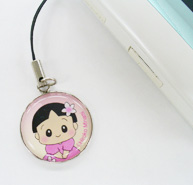 ストラップ　まる型